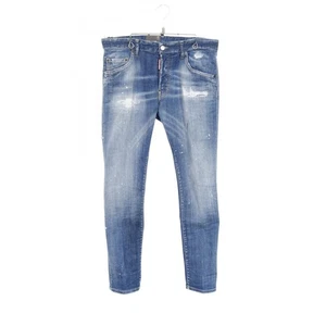 DSQUARED2 SKATER JEAN Denim pantalones #48 S74LB1675S3087247048 algodón azul ... - Imagen 1 de 8