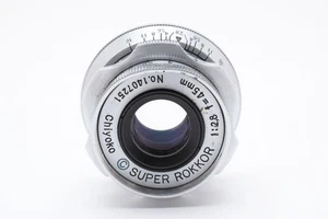 [Exc+5] Chiyoko Super Rokkor 45mm F/2.8 MF Lens For L39 Mount From JAPAN - Picture 1 of 13