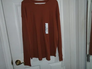 Maglione Termico Time And Tru Relaxed Fit Taglia XXXL (22) Nuovo Con Etichette - Foto 1 di 2