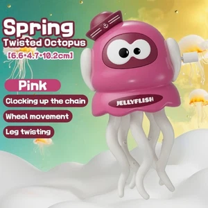 Interactive Clockwork Dancing Octopus Toy Birthday Gift - Picture 1 of 13