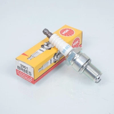 Bougie d'allumage NGK pour Moto Aprilia 50 RS4 2011 à 2016 BR8ES olive fixe / - Photo 1/2
