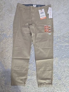 Dockers Herren Jogginghose Slim Tapered Fit Smart 360 Flex Khaki Größe 34x30 - Bild 1 von 5
