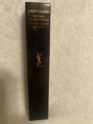 YSL YVES SAINT LAURENT LASH CLASH #01 NEGRO 8,6 ML 0,29 fl oz MASCARILLA IMPERMEABLE Foto 1 de 4