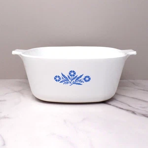 Vintage Corningware 2 1/2 Qt Saucepan - Blue Cornflower, Rare 2nd Gen (1960-61) - Picture 1 of 7