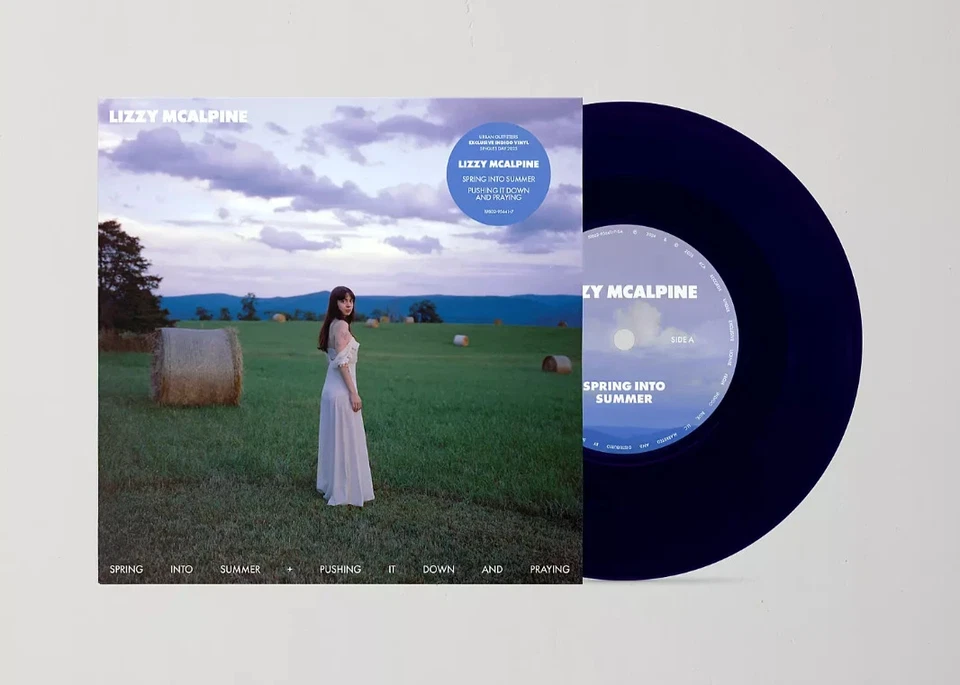 Lizzy McAlpine Spring Into Summer Pushing It Down & Praying UO 7" Single PRESALE - Image 1 of 1