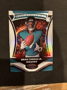 2024 Certificado Panini - Certificado Novatos Brian Thomas Jr. #14 (RC) BK - Imagen 1 de 2