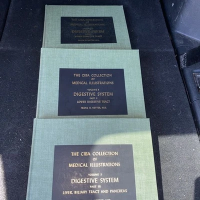 The CIBA Collection of Medical Illustrations Volume 3 Parts 1-3 Set - Image 1 of 4