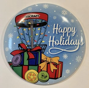 Discraft 💎 ESP Buzzz - 2019 Happy Holidays Supercolor Dealer Christmas RARE 💎 - Picture 1 of 3