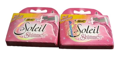 Paquetes de 2 hojas de recarga de afeitadora BIC Soleil Shimmer Foto 1 de 3