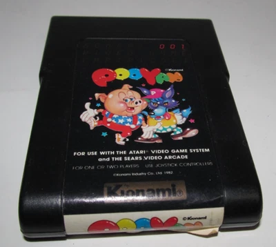 Pooyan (Atari 2600, 1982) Authentic - Tested & Working!   (OT2) - Image 1 of 2