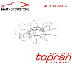 FAN WHEEL ENGINE COOLING TOPRAN 400 999 I NEW OE REPLACEMENT - Picture 1 of 5