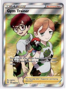 Entrenador de Gimnasio - 068/072 - Pokemon Destinos Brillantes Espada Escudo Arte Completo Tarjeta Rara Casi Nueva - Imagen 1 de 2