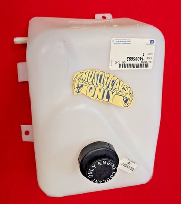 1978-1988 Monte Carlo El Camino Genuine GM NOS Radiator Overflow Bottle & Cap Foto 1 de 3