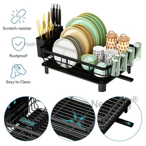 Abtropfgestell Abtropfständer Geschirrtrockner Abtropfgitter Gestell Küche Retoo - Bild 1 von 13