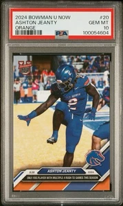 ASHTON JEANTY 2024 Bowman U Now 2/5 #20 Number & Color Match BOISE ST NFL DRAFT - Picture 1 of 4