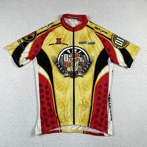 Camiseta deportiva de ciclismo Sugoi para hombre grande Canadá cerveza barbacoa cremallera completa manga corta - Imagen 1 de 20
