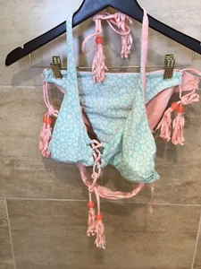 Victoria's Secret Women's Reversible 2 Piece Swim Bikini Bathing Suit Large - Picture 1 of 6