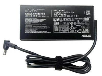 20V 10A 200W AC Adapter Charger For ASUS TUF Gaming Dash F15 FX517ZC FX506HM - Image 1 of 4