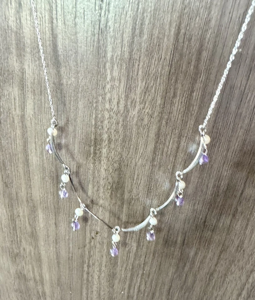 collar plata mujer Foto 1 de 4