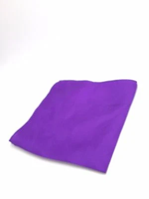 Pañuelo informal de seda púrpura liso cuadrado de bolsillo para hombre Club Room $95 Foto 1 de 4