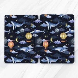 Night Sky Balloons Whales Case For iPad 10.2 Air 3 4 5 Pro 9.7 11 12.9 Mini - Picture 1 of 6
