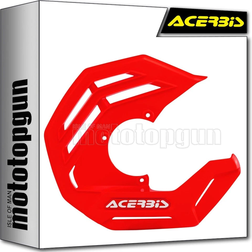 0024328.110 Copridisco Acerbis X-future Front DISC Cover Cross Enduro Rosso