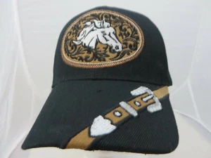 Horse and Sparkle Baseball Cap Mütze verstellbar v schwarz - Bild 1 von 4