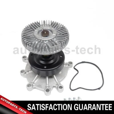 Bomba de agua del motor con embrague del ventilador para Dodge Durango 2009 2008 2007 2006 2005 Foto 1 de 2
