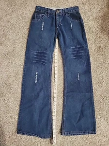 Pepe Jeans Pepe Vintage Bootcut Women's 25 x 26 Logo Pockets size 0  - Picture 1 of 9