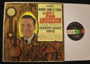 Country Heart Songs Mama Sang a Song Bill Anderson Decca 4192 - Picture 1 of 2