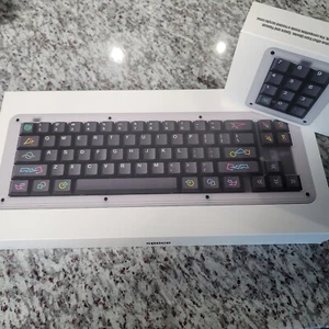 SEALED Space Cables Stellar65 Keyboard & Numpad, Clear (Not Frosted) - Picture 1 of 8
