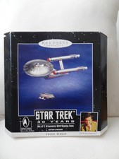 Star Trek  “30 Years Voice Magic With Display Base Hallmark Ornament. NIB.