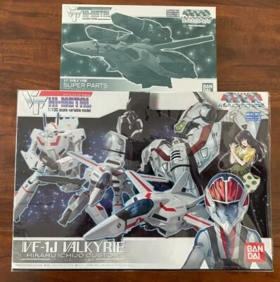 Piezas Macross Hi-Metal VF-1J Valkyrie Hikaru Ichijo y Super Strike *Vendedor de EE. UU.* Foto 1 de 4
