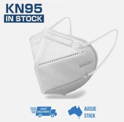 N95 KN95 KF94 Certified Disposable Face Masks 5 Layers 50 Pack - image 1 of 2