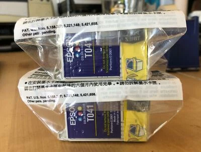 Genuine Epson Ink Multipack - 2 x T041 TRI COLOUR / C62 CX3200 LOC-A36 (INC VAT) - Image 1 of 2