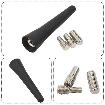 Lot de 2 antennes de voiture 5 pouces FM AM avec vis pour une installation facil - Image 1 of 4