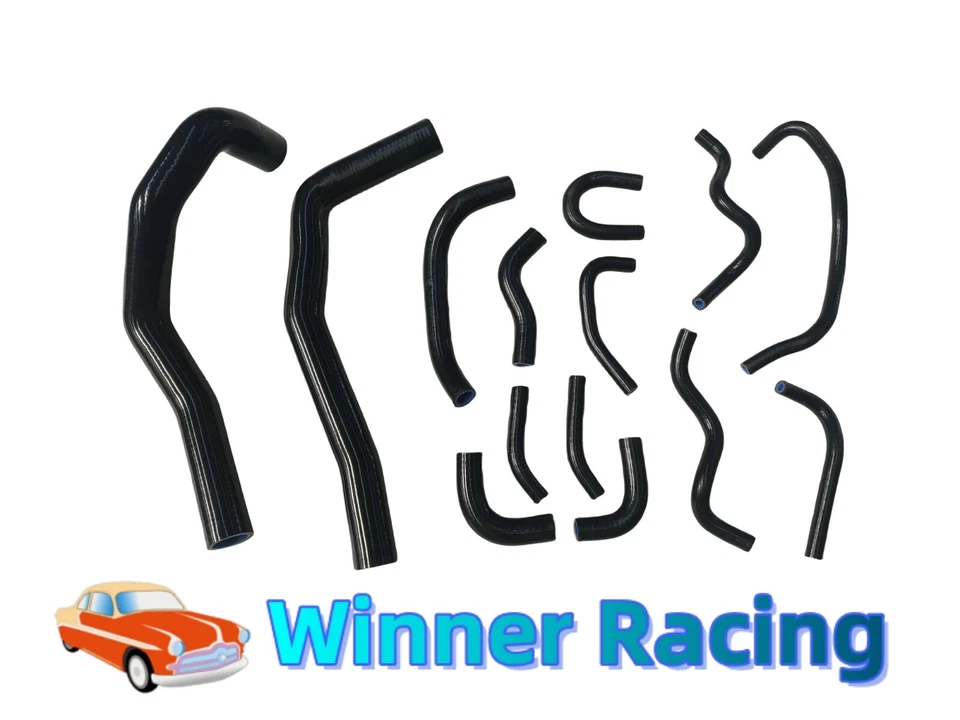 SILICONE RADIATOR HEATER HOSE For TOYOTA SUPRA JZA80 twin-turbo VVTI 1997-2002 - Image 1 of 3