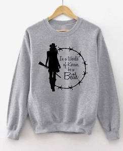 Yellowstone In A World Full of Karens Be a Beth Dutton RIP Wheeler T Shirt - Picture 1 of 19