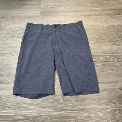 Pantalones Cortos Salt Life Para Hombre 32 Frente Plano Mezcla de Nailon Golf Rendimiento Azul Chino Foto 1 de 4