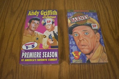 The Andy Griffith Show VHS Premiere Season And best of Barney SEALED NEW - Image 1 of 4
