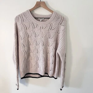 NWT Splendid Collection Nordstrom Rack Long Sleeve Wool Blend Sweater - LARGE - Picture 1 of 7
