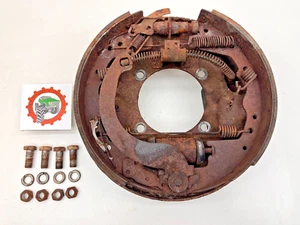 61-73 International FA15 Dana 44 Small Ball LH Loaded Brake Backing Plate 12" - Bild 1 von 11
