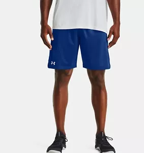 BRAND NEW ! Under Armour Men's UA Locker 9" Shorts RED BLUE - Picture 1 of 27