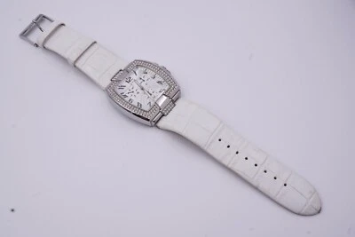 GUESSCHRONOHGRAPH U12519L2 ЖЕНЩИН 43 ММ БЕЛЫЙ КОЖАНЫЙ РЕМЕШОК ЧАСЫ - Изображение 1 из 4