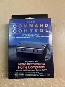 WICO Command Control Texas Instruments Vintage Joystick Adapter 72-4530 New NOS - Picture 1 of 4