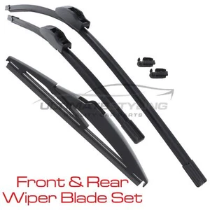 Front & Rear Windscreen Wiper Blades Set Lexus CT200h 2011-2021 26" 18" 8" - Picture 1 of 5