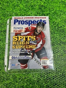 Taylor Hall Signed Windsor Spitfires Prospects Magazine Boston Bruins - Picture 1 of 4
