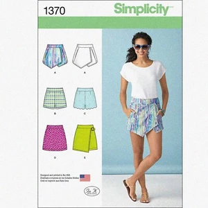 RetroChic Women's Sewing Kit: Vintage Shorts, Skorts & Skirts (Sizes 14-22) - Picture 1 of 5