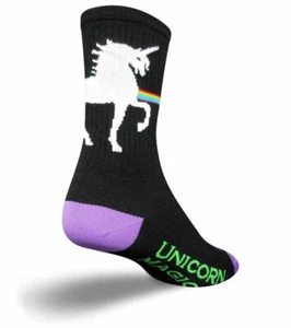SockGuy Crew Einhorn Express Socke schwarz SM/MD - Bild 1 von 1