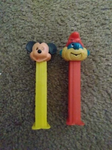 Vintage Yellow PEZ Disney Mickey Mouse Made in Hong Kong  - Picture 1 of 5